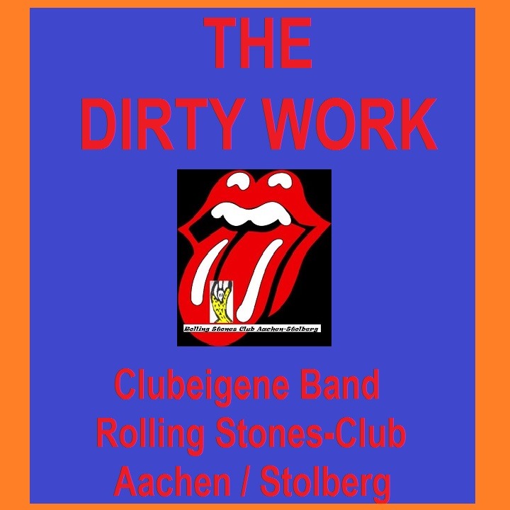 Bildergebnis für fotos vom logo der stones club band the dirty work