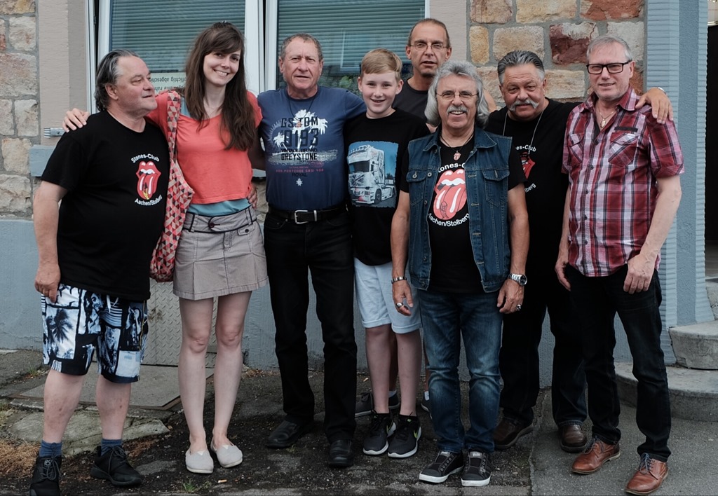 Bildergebnis für fotos stones club mit wdr vor dem gasthaus zur barriere in büsbach